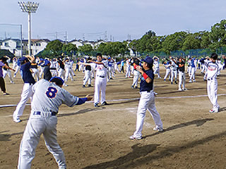 ソフトボール大会の様子