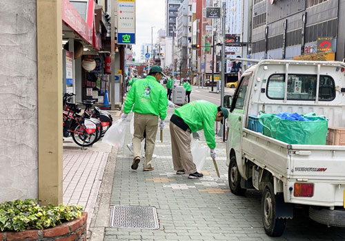 栄地区一斉清掃活動