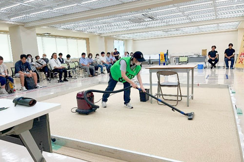 愛知県障害者技能競技大会(愛知県アビリンピック)の様子
