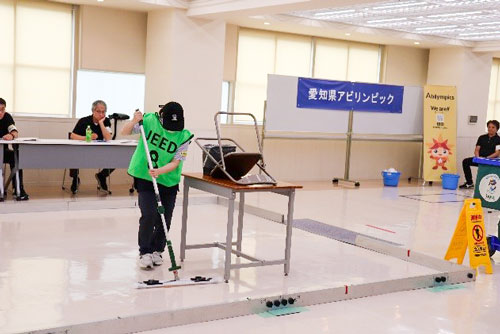 愛知県障害者技能競技大会(愛知県アビリンピック)の様子