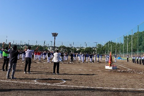 第45回白土記念B・Mソフトボール大会の様子
