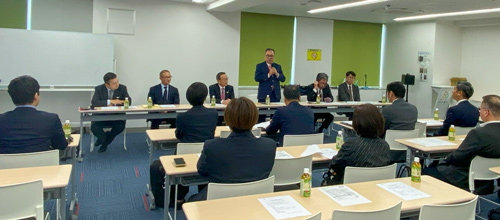 新入会員交流会の様子