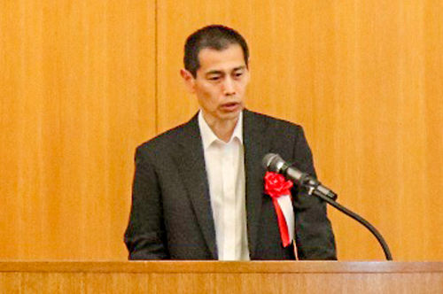 定時総会開催 来賓