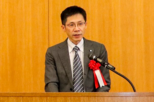 定時総会開催 来賓