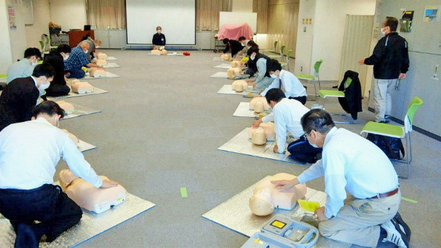 普通救命講習Ⅱ(AED認定コース)